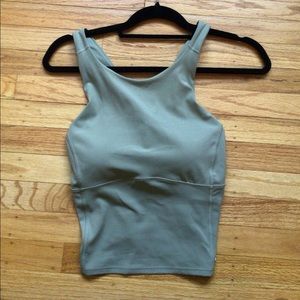 Lululemon Key To Balance Tank NWT 10 Rosemary Gree